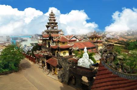 Chùa Thiên Vương Cổ Sát, du lịch Đà Lạt Chùa Thiên Vương Cổ Sát, du lịch Đà Lạt