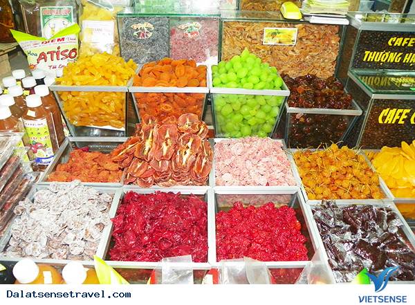 Mứt hoa quả Đà Lạt - du lịch Đà Lạt